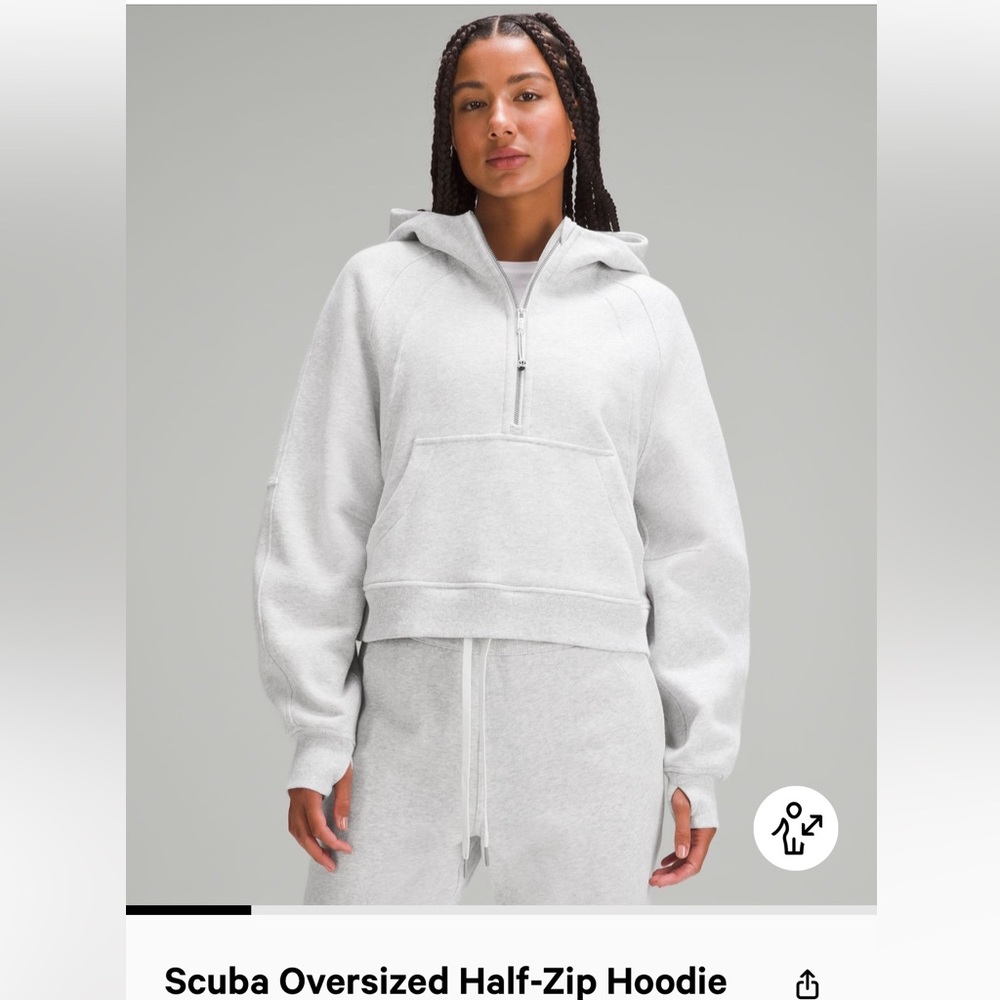 Lululemon Scuba Oversized Half-Zip Hoodie